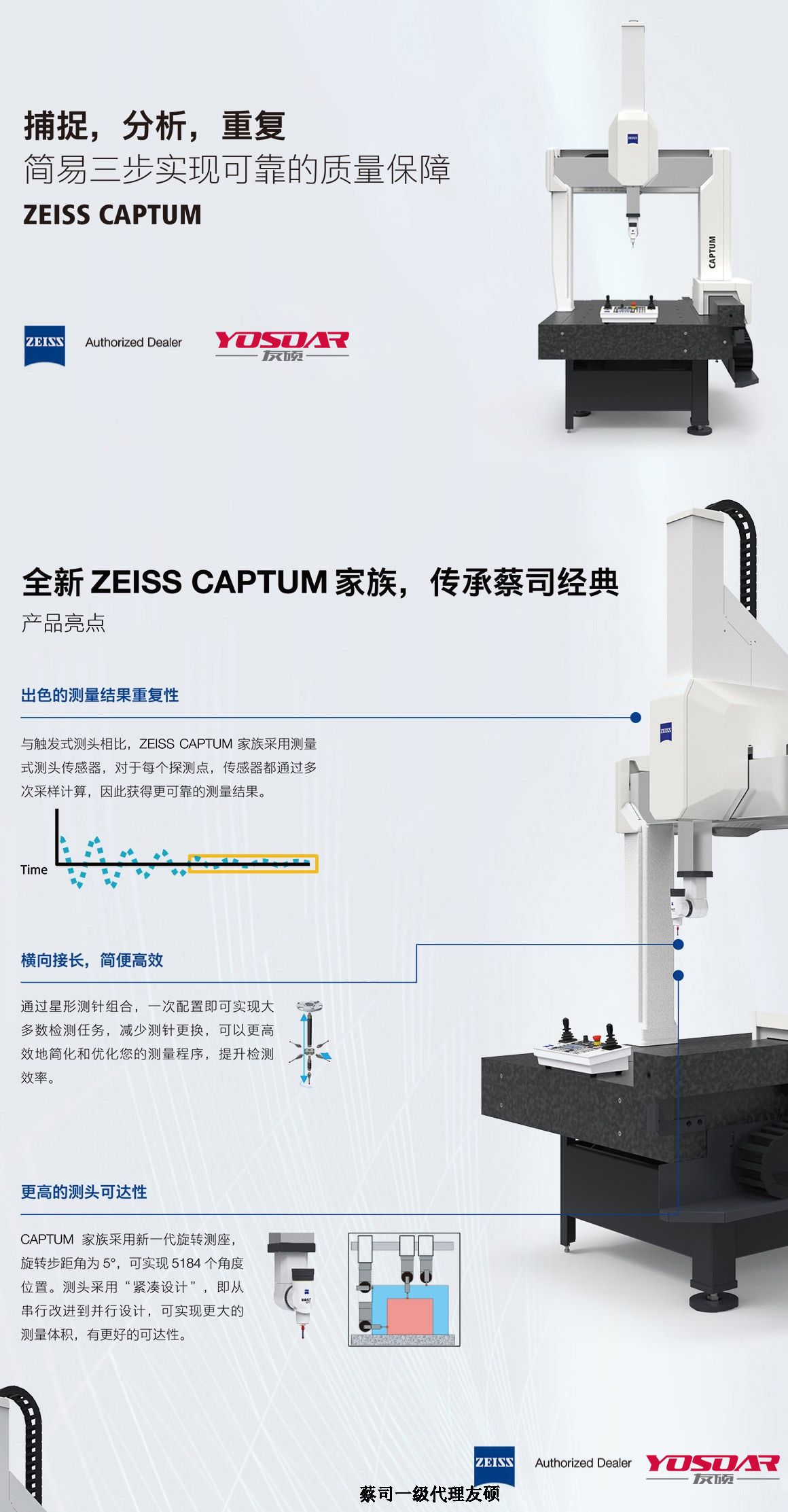 九龙坡蔡司三坐标CAPTUM